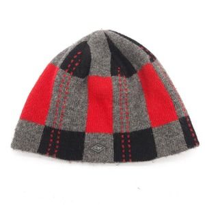 Outdoor Research‎ OR Windstopper Winter Beanie Hat Wool Plaid Snow Ski Skull Cap
